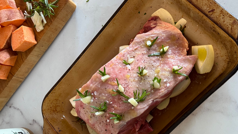 Garlic & Rosemary Lamb Roast