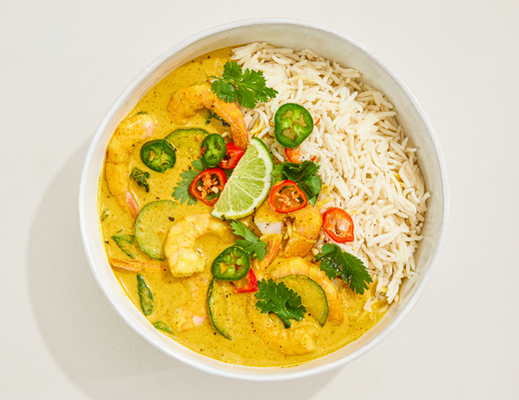Southern Indian Prawn Curry