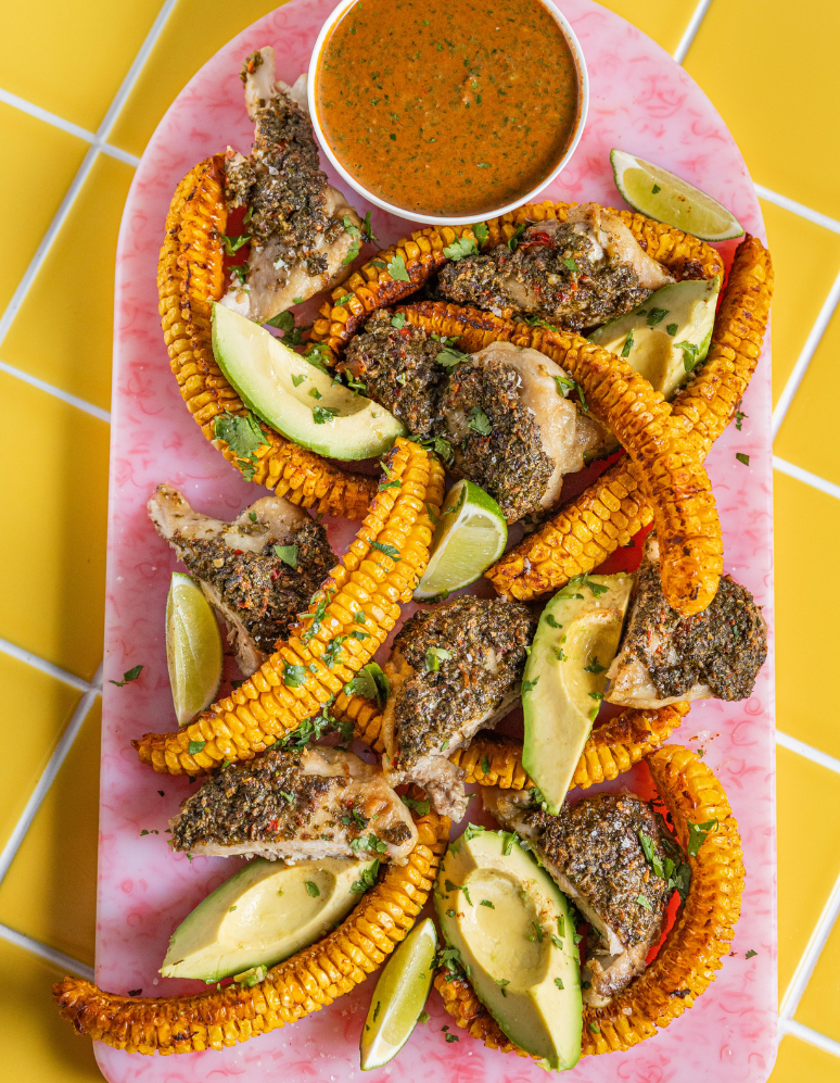 Luke's Crispy Chicken & Corn