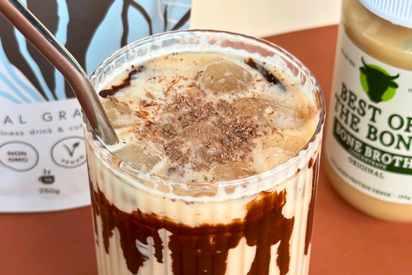 Bone Broth Iced Mocha