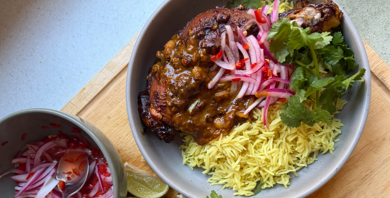 Indonesian-Inspired Baked Chicken