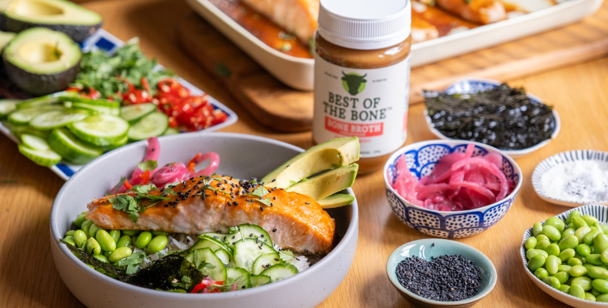 Miso Salmon Bowl