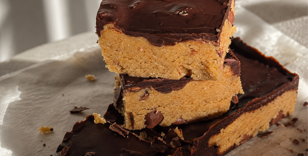 Cookie Dough Protein Bark