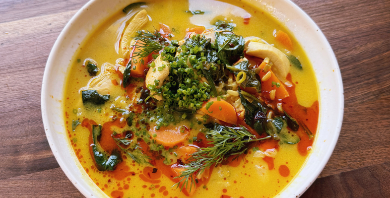 Brendan's Healing Ginger Chicken Soup