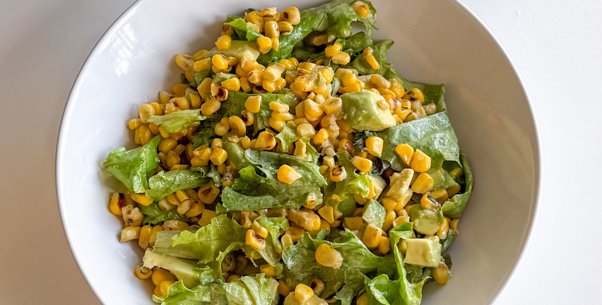 Summer Greens & Charred Corn Salad