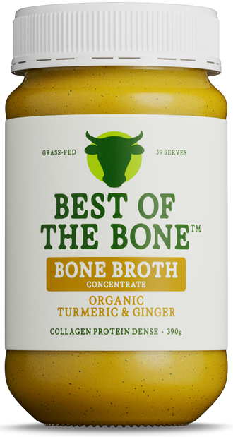 Bone Broth Concentrate - Organic Turmeric Ginger & Pepper