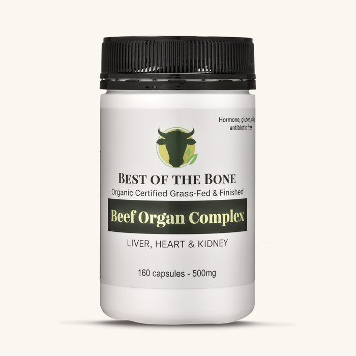 Organic Beef Organ Capsules | Best Of The Bone