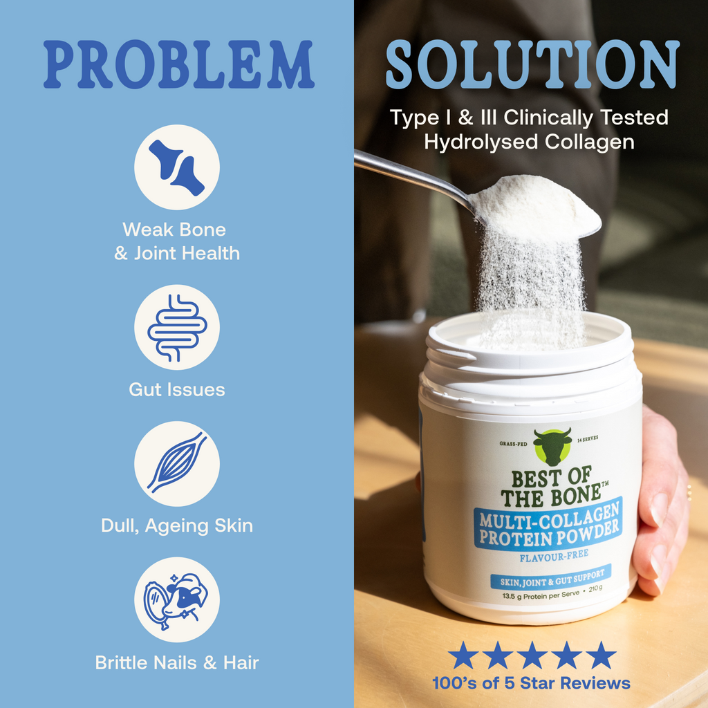 Multi Collagen Peptides - Probiotic Spores | Best Of The Bone