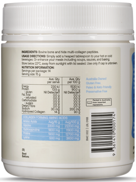 Multi Collagen Peptides 210g