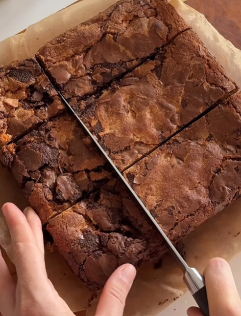 Double Choc Miso Brownie